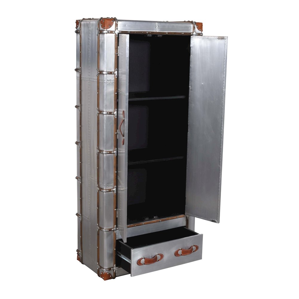 Pilot 2-Door 2-Drawer Tall Cabinet. Picture 3