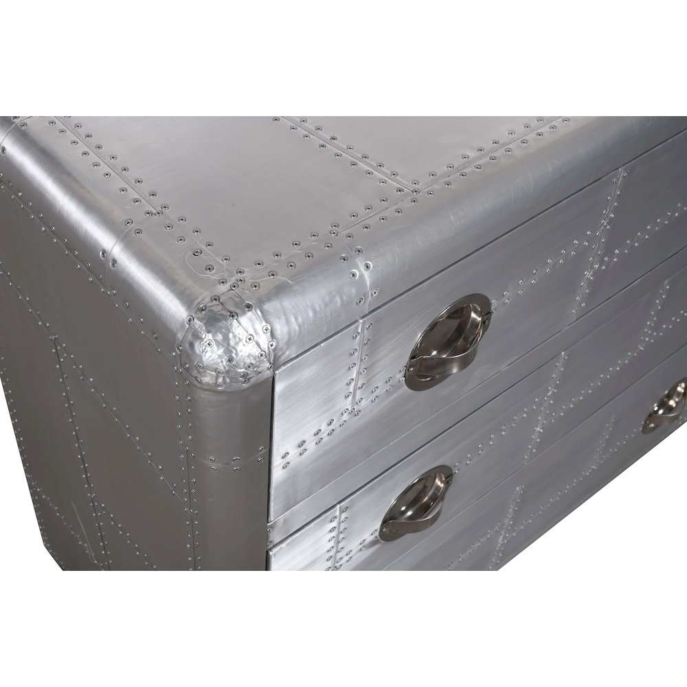 Pilot 3-Drawer Chest with Hatch pulls. Picture 3