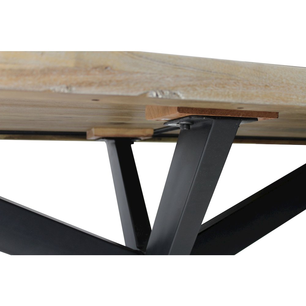 Felix Dining Table with Iron Legs. Picture 4