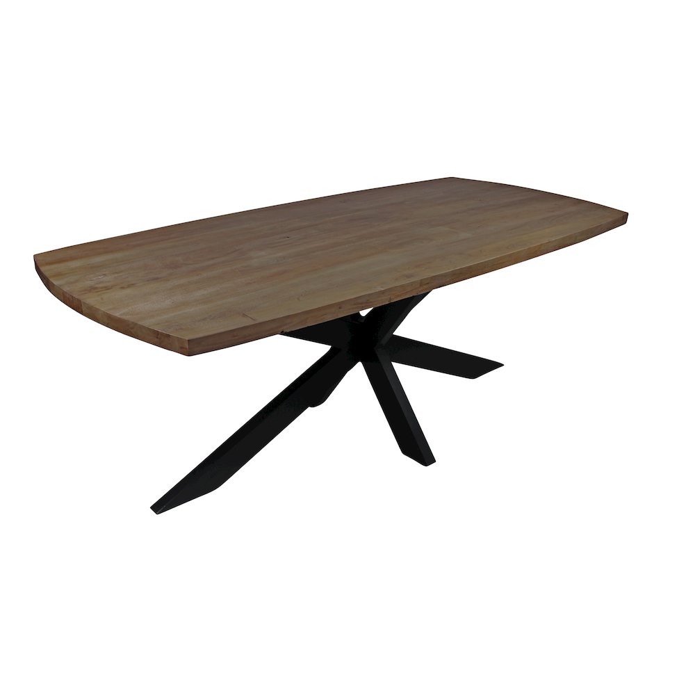 Felix Dining Table with Iron Legs. Picture 6