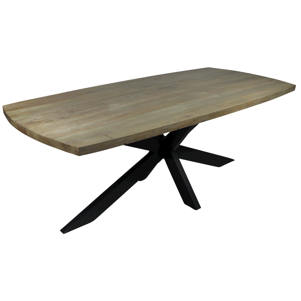 Felix Dining Table with Iron Legs. Picture 5