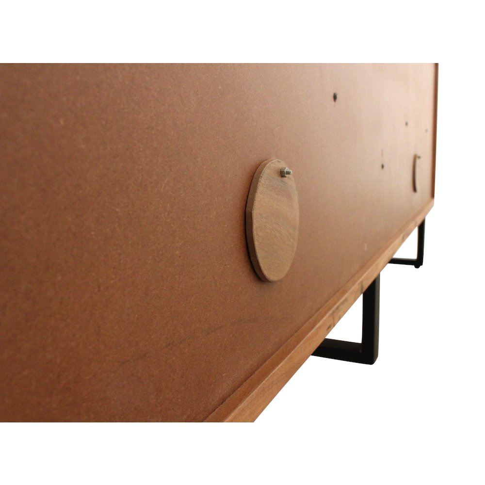 Sycamore Live Edge Credanza in Acacia Wood. Picture 10