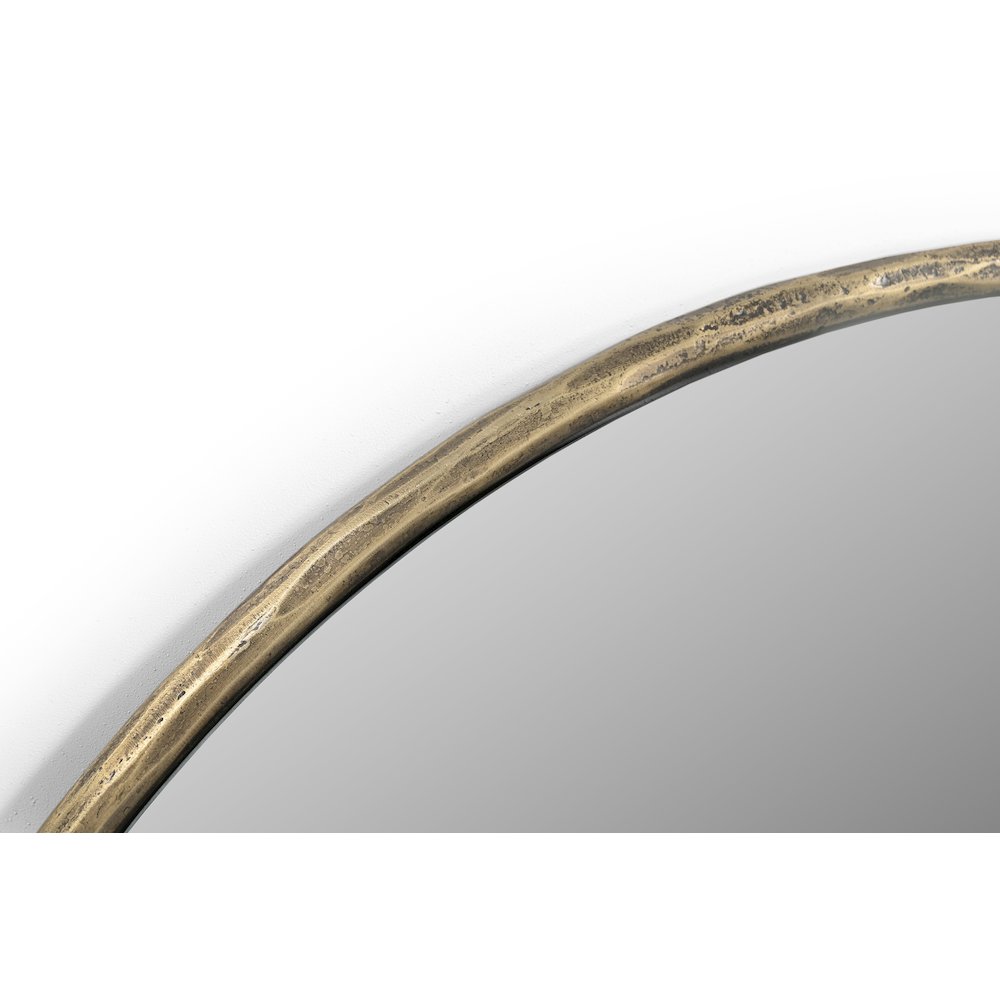 Nyra 24" Mirror with Forged Iron Frame. Picture 2