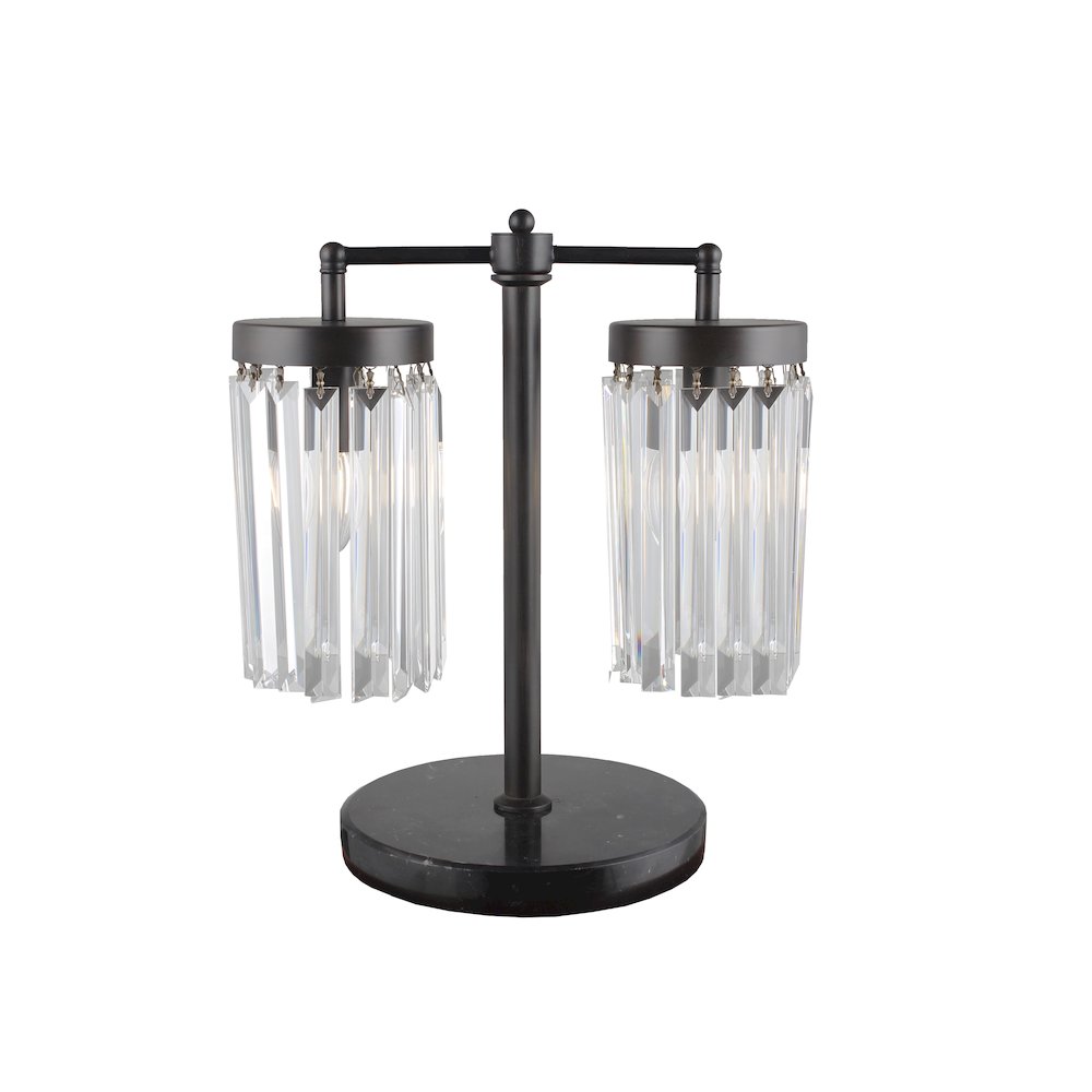 Chloe Twin Table Lamp. Picture 1