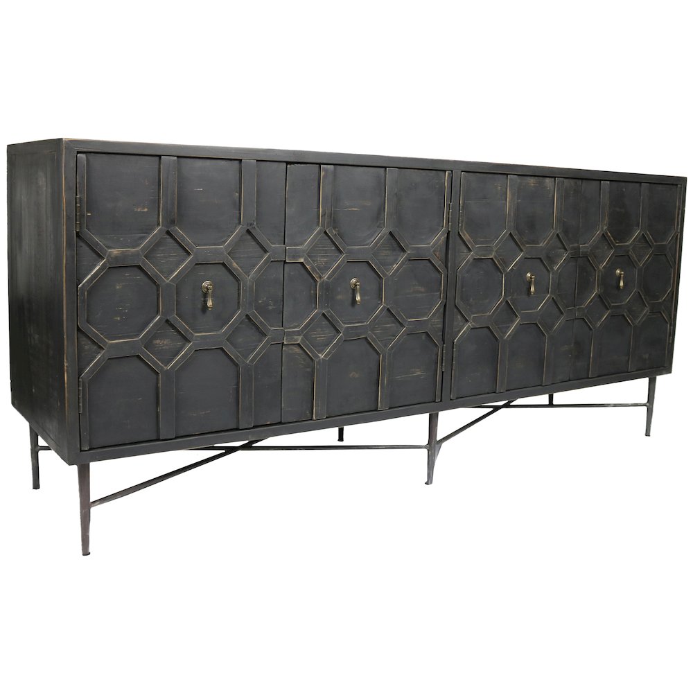 Aliso Becca 4-Door Sideboard. Picture 3