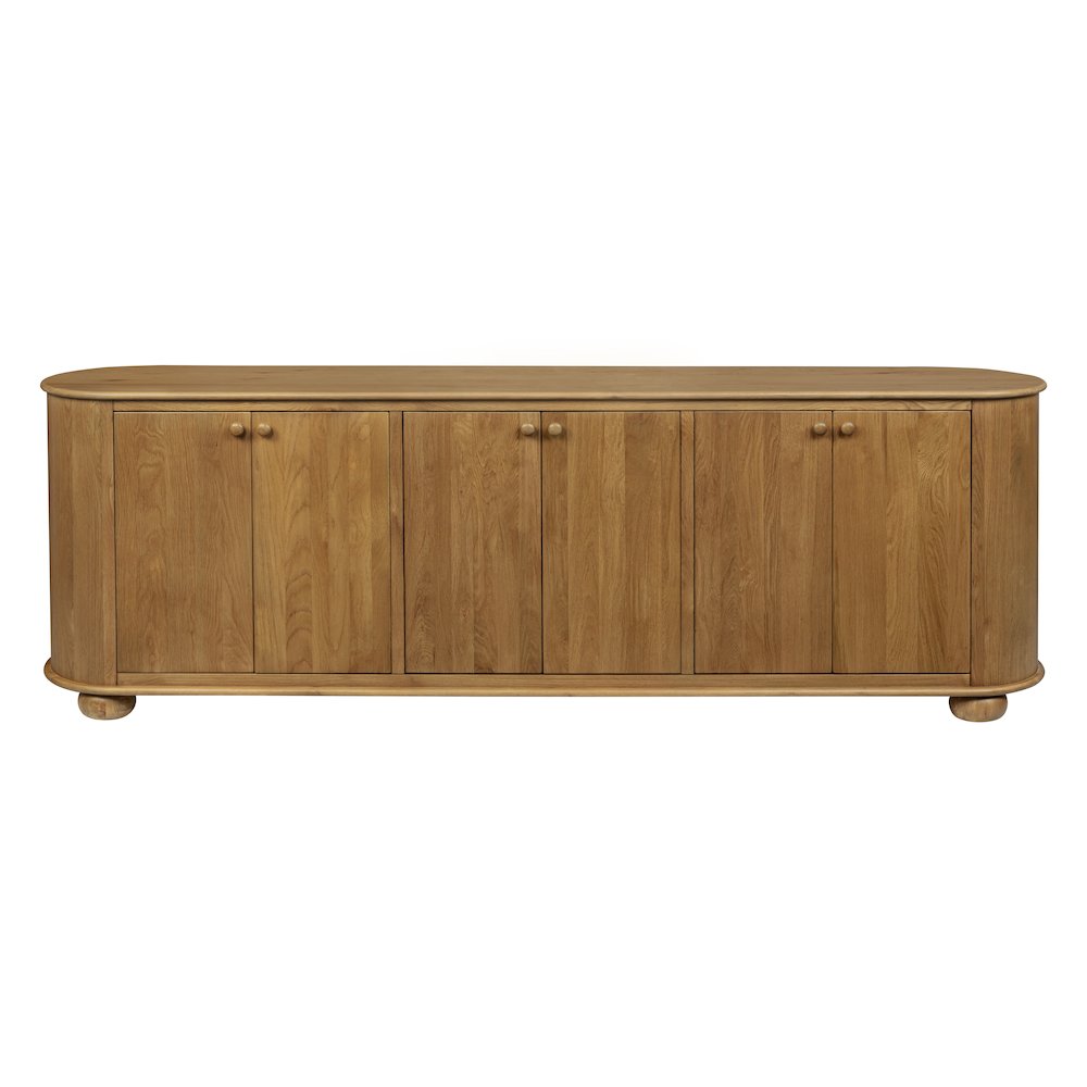 Astrid 6-Door Sideboard in Natural. Picture 1