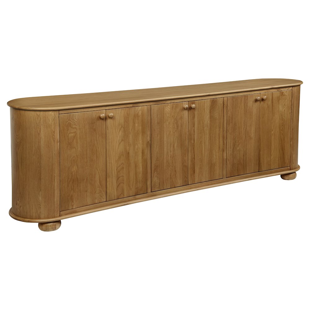 Astrid 6-Door Sideboard in Natural. Picture 3