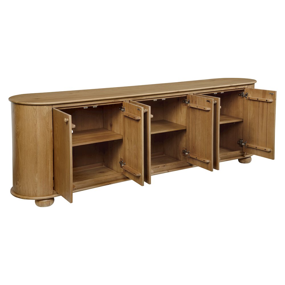 Astrid 6-Door Sideboard in Natural. Picture 5
