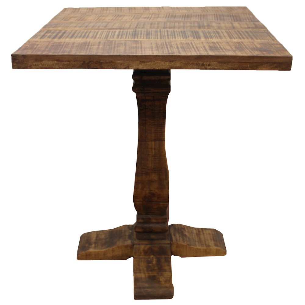 Golden Pedestal Bar Table. Picture 3