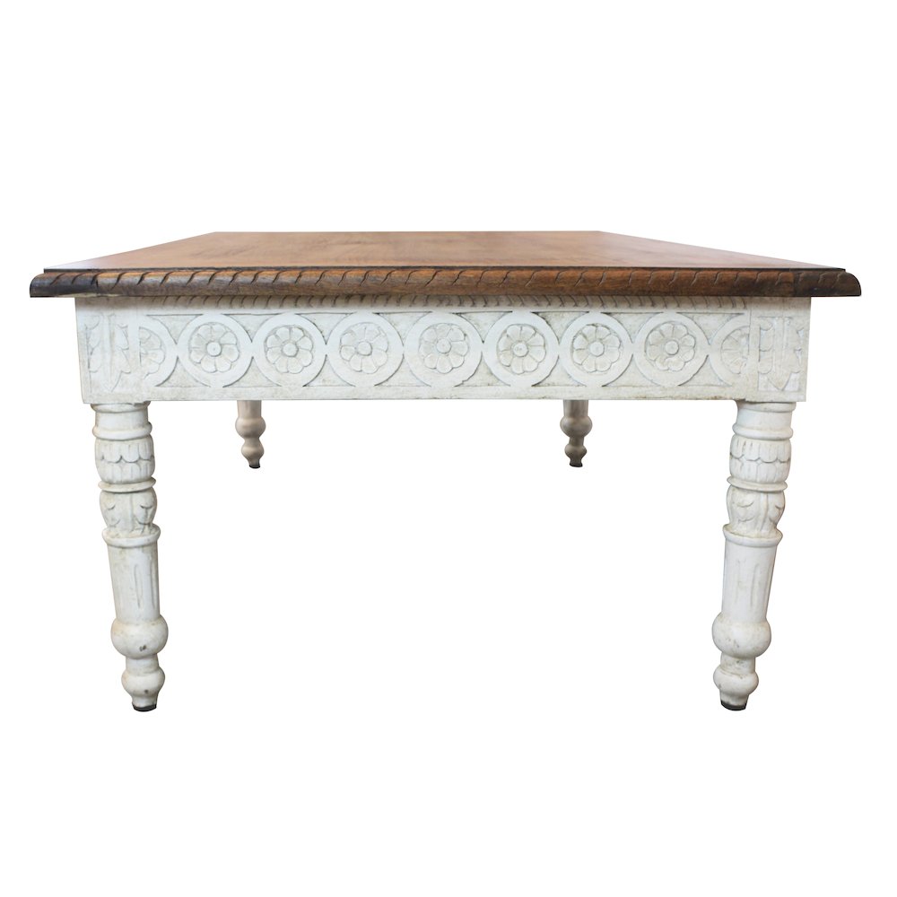 Bay Hand-Carved Cocktail Table. Picture 3