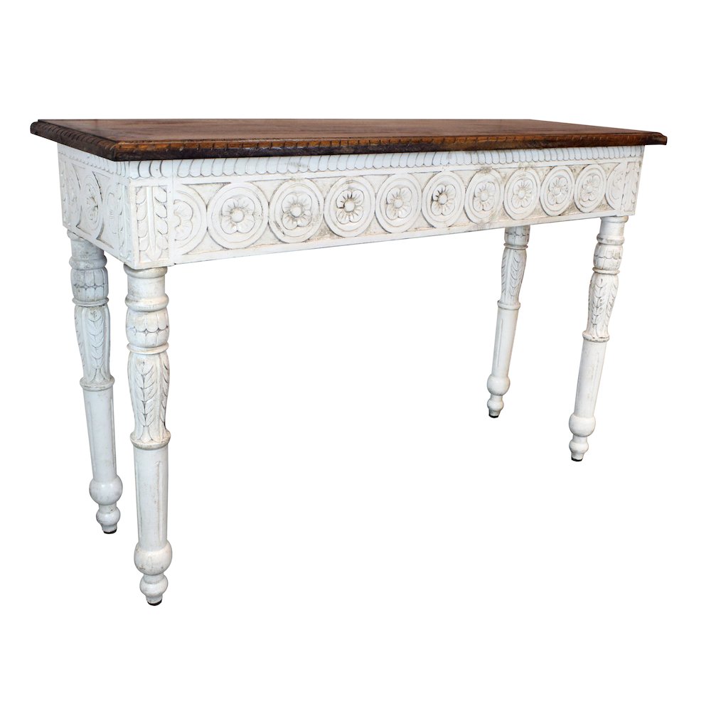 Bay Hand-Carved Console Table. Picture 2