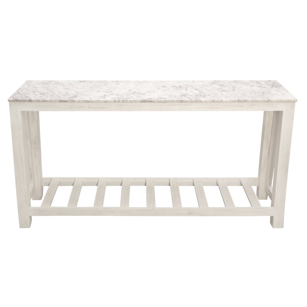 Bellamy Marble Console Table in Sur Tone. Picture 2