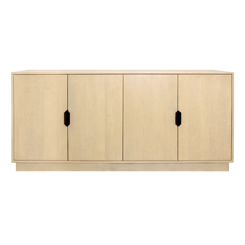 Ren 4-Door Sideboard in Aged Natural. Picture 1