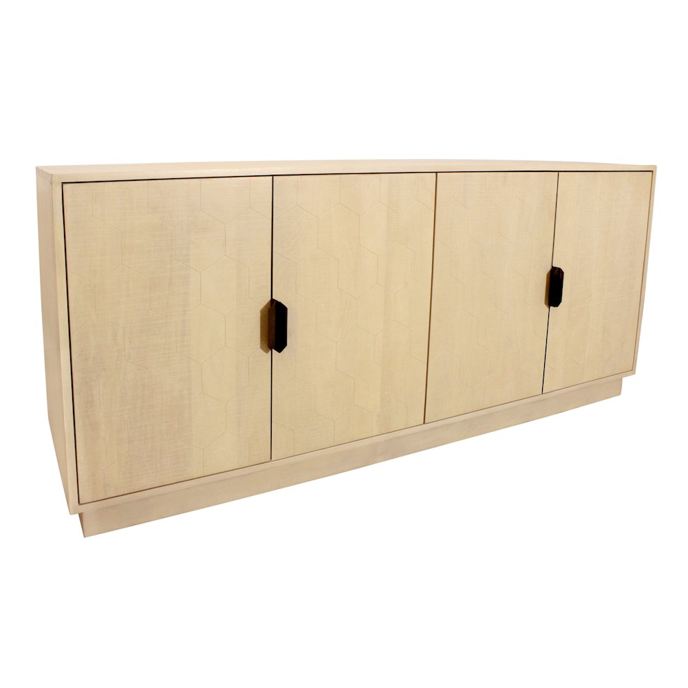 Ren 4-Door Sideboard in Aged Natural. Picture 5