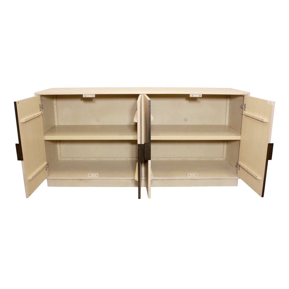 Ren 4-Door Sideboard in Aged Natural. Picture 6