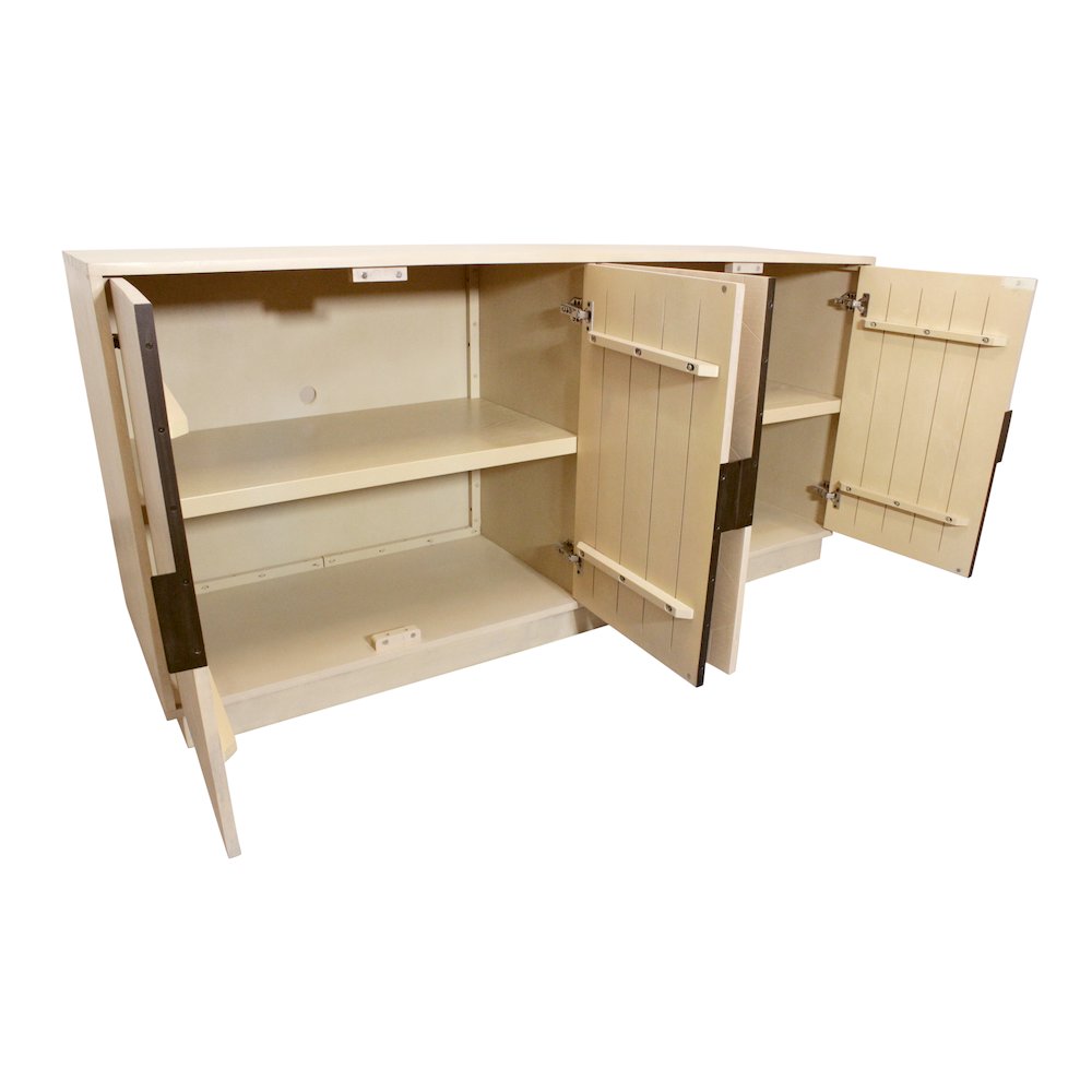 Ren 4-Door Sideboard in Aged Natural. Picture 7
