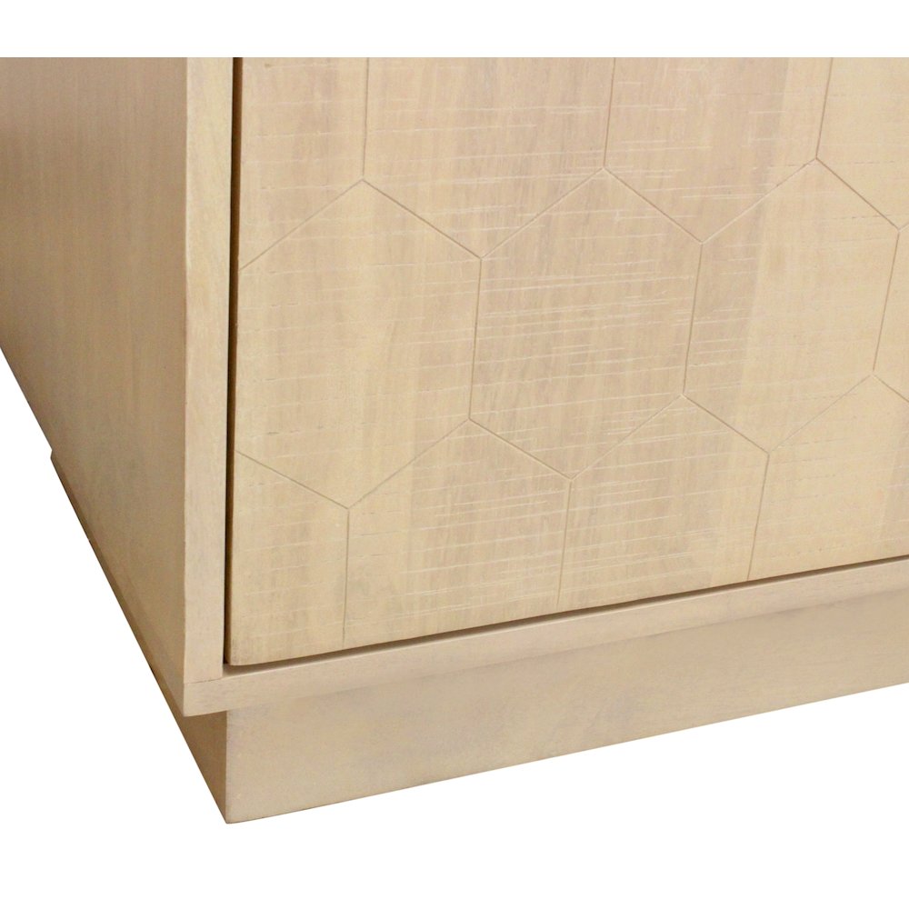 Ren 4-Door Sideboard in Aged Natural. Picture 11