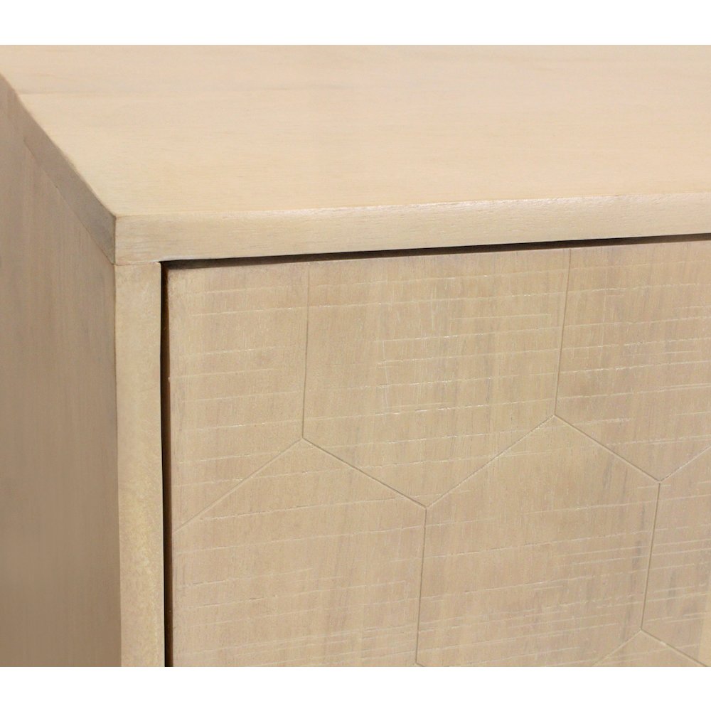 Ren 4-Door Sideboard in Aged Natural. Picture 12