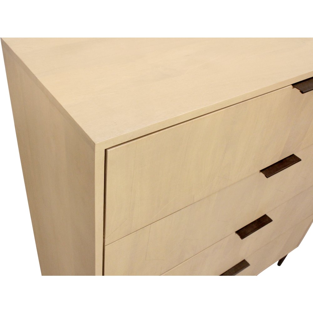 Ren 4-Drawer Chest in Aged Natural. Picture 6