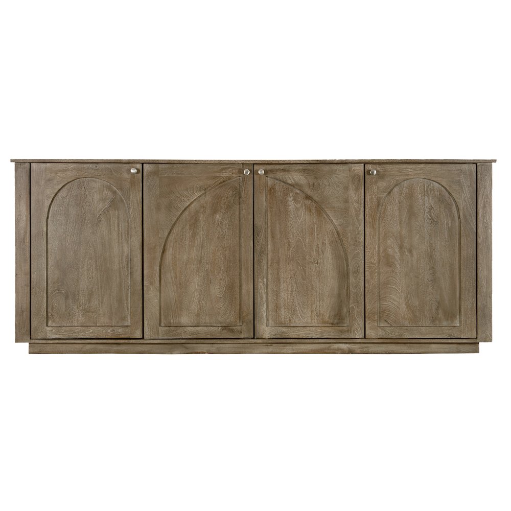 Archie Solid Wood Sideboard in North Creek Brown. Picture 3