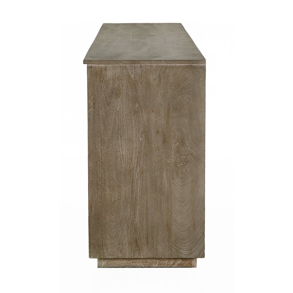 Archie Solid Wood Sideboard in North Creek Brown. Picture 7