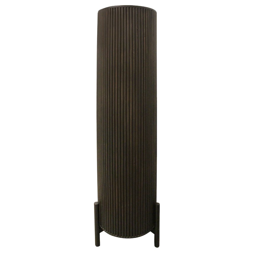Odin 4-Door Glass Cabinet in Charred Ember. Picture 8