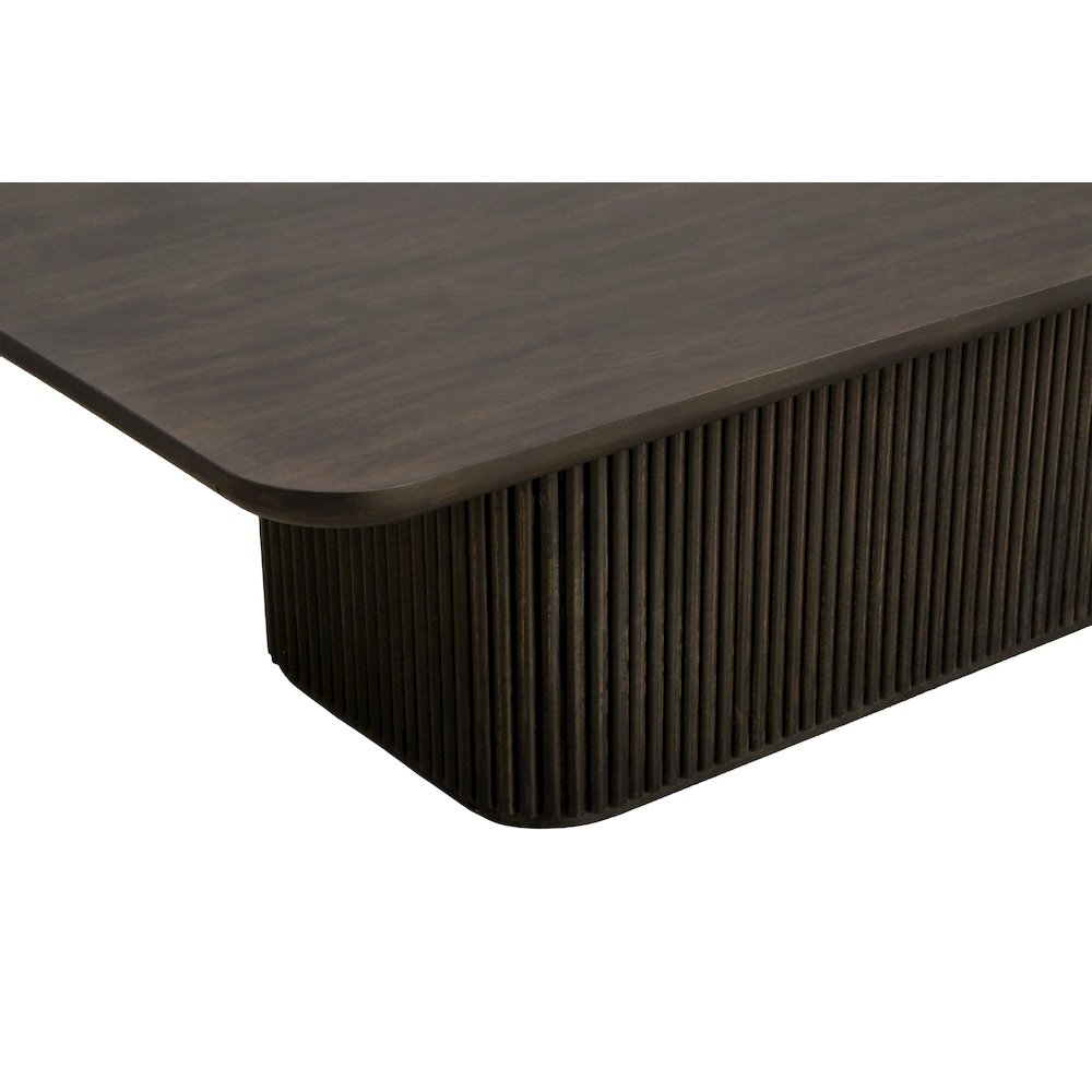 Odin Cocktail Table in Charred Ember. Picture 7