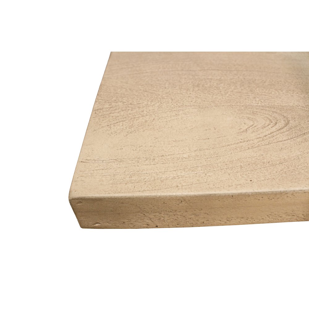 Flagstaff 84" Dining Table in Stone Natural. Picture 6