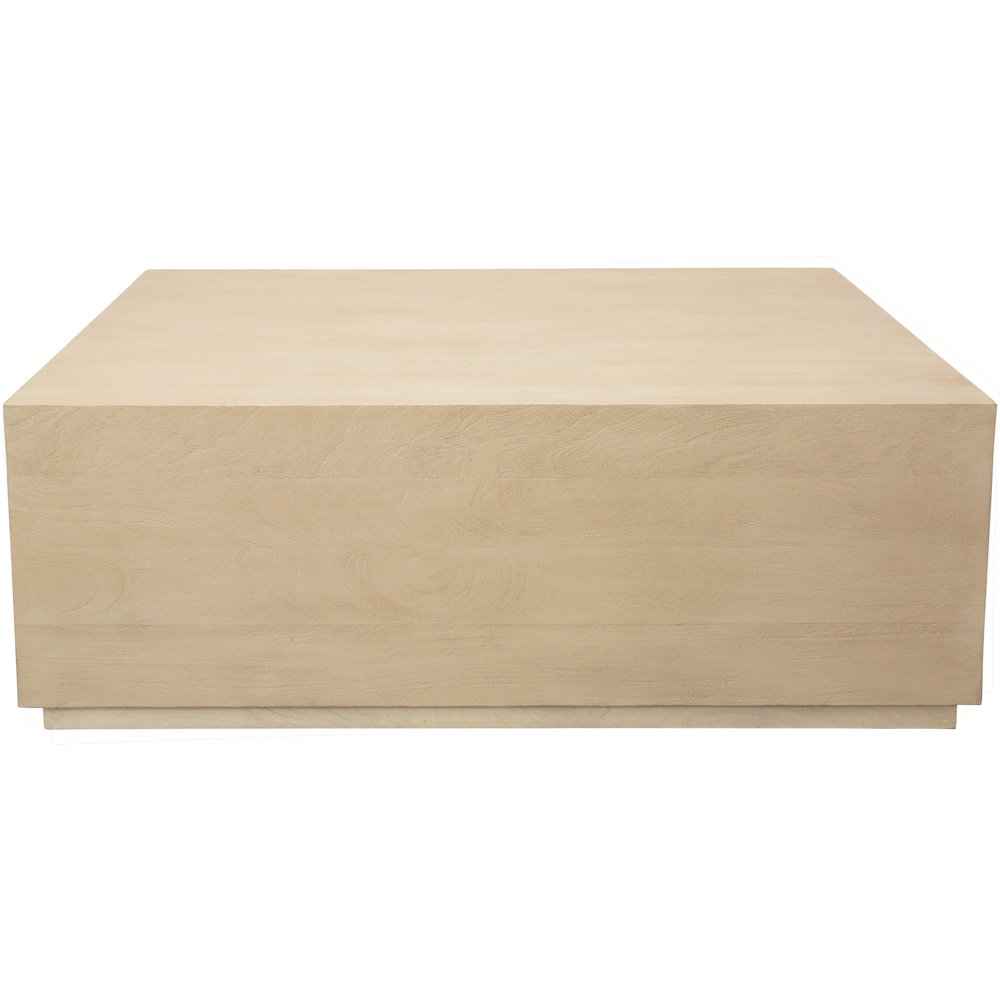Flagstaff 48" Square Cocktail Table in Stone Natural. Picture 1