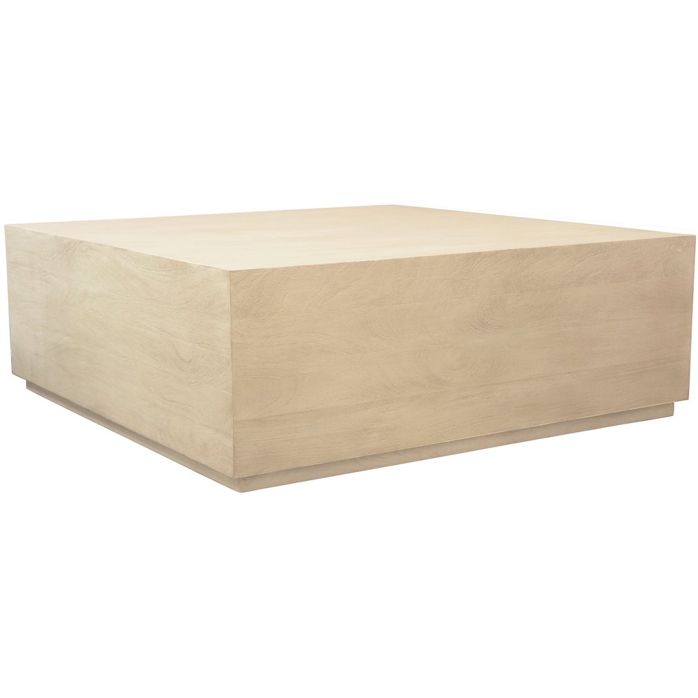 Flagstaff 48" Square Cocktail Table in Stone Natural. Picture 2