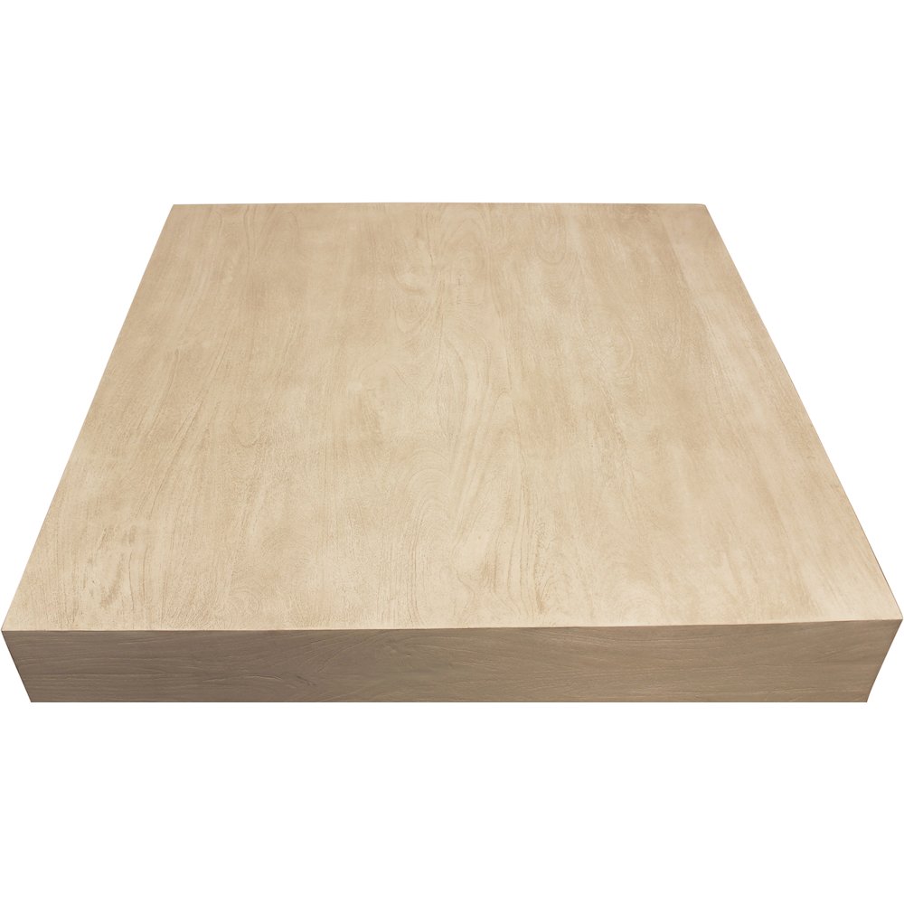 Flagstaff 48" Square Cocktail Table in Stone Natural. Picture 3