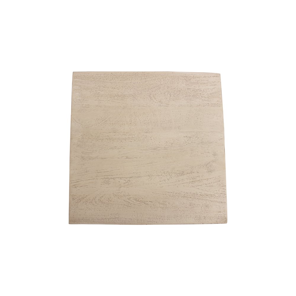 Flagstaff Square Side Table in Stone Natural. Picture 2