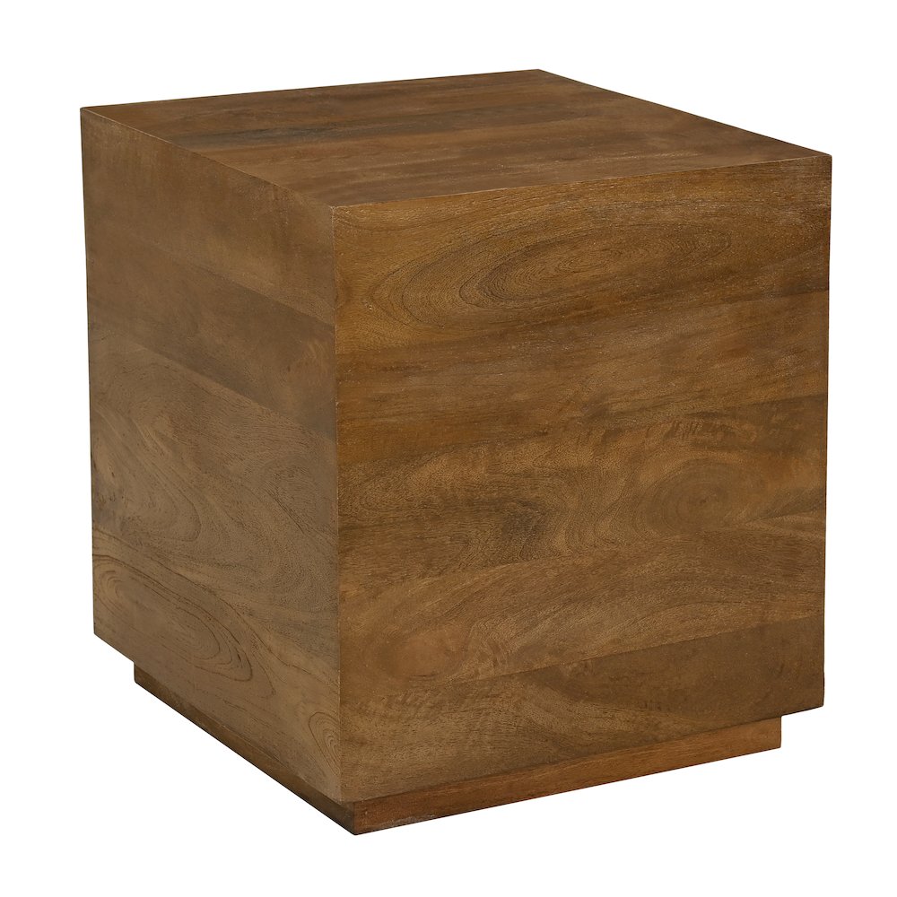 Flagstaff Square Side Table in Spice Tan. Picture 2