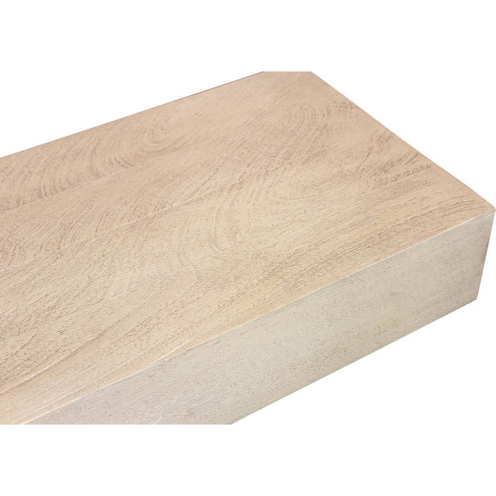 Flagstaff Console Table in Stone Natural. Picture 8