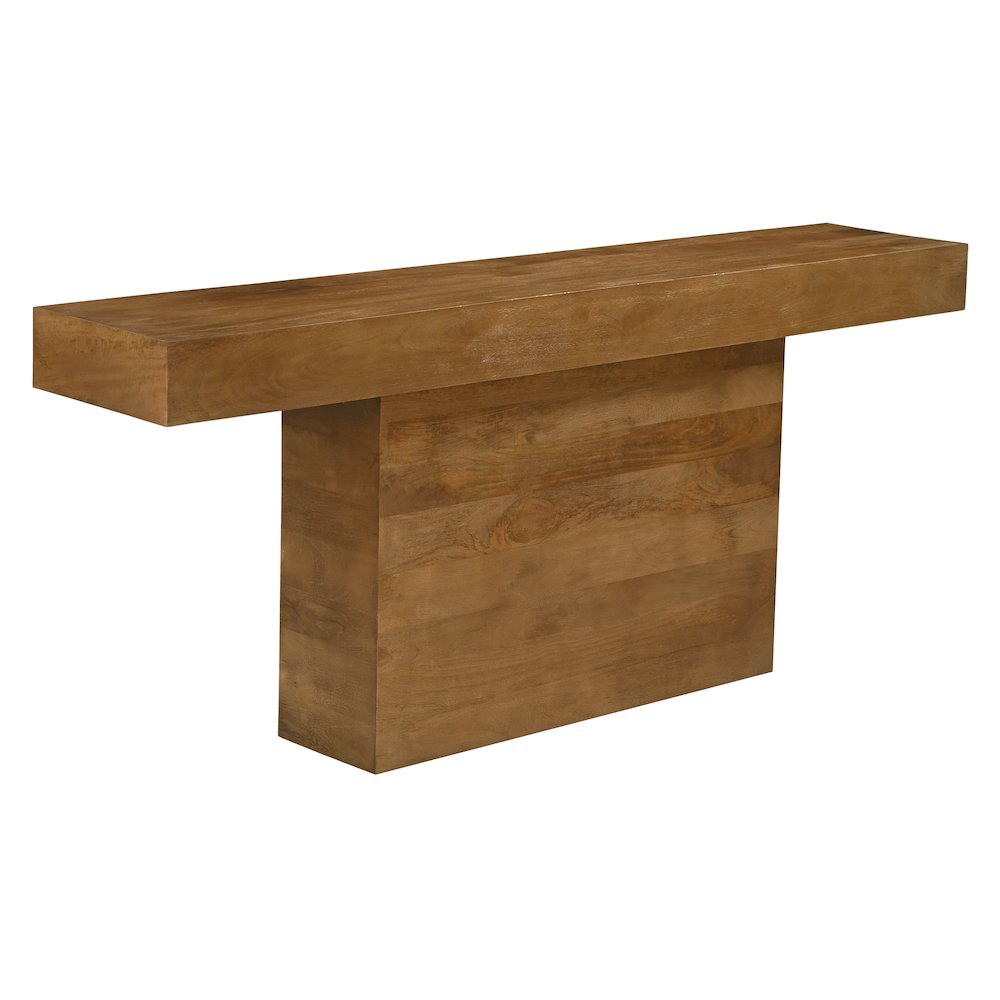 Flagstaff Console Table in Spice Tan. Picture 2