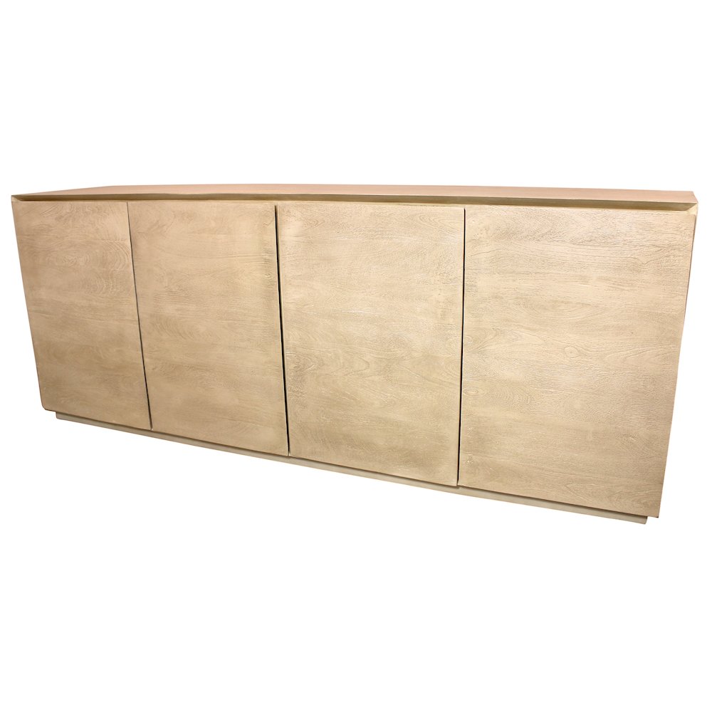 Flagstaff 4-Door Sideboard in Stone Natural. Picture 3
