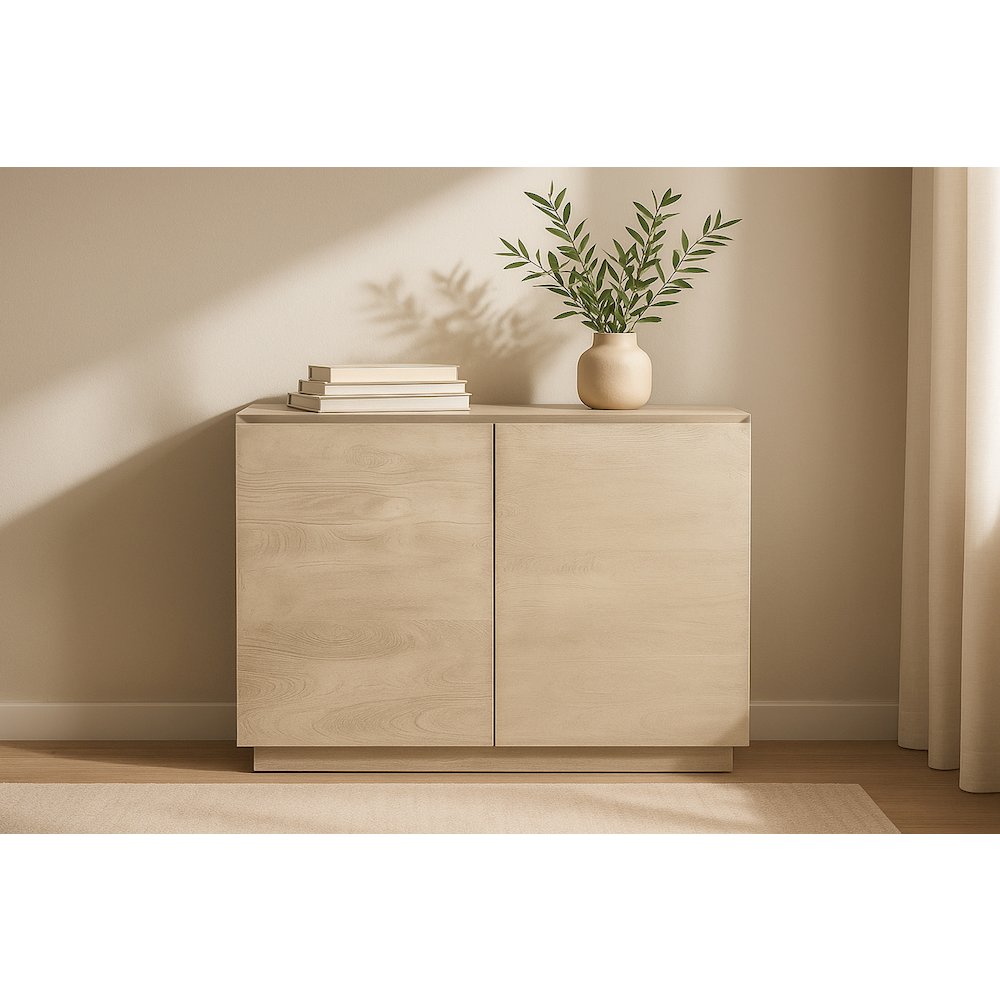 Flagstaff 2-Door Sideboard in Stone Natural. Picture 2