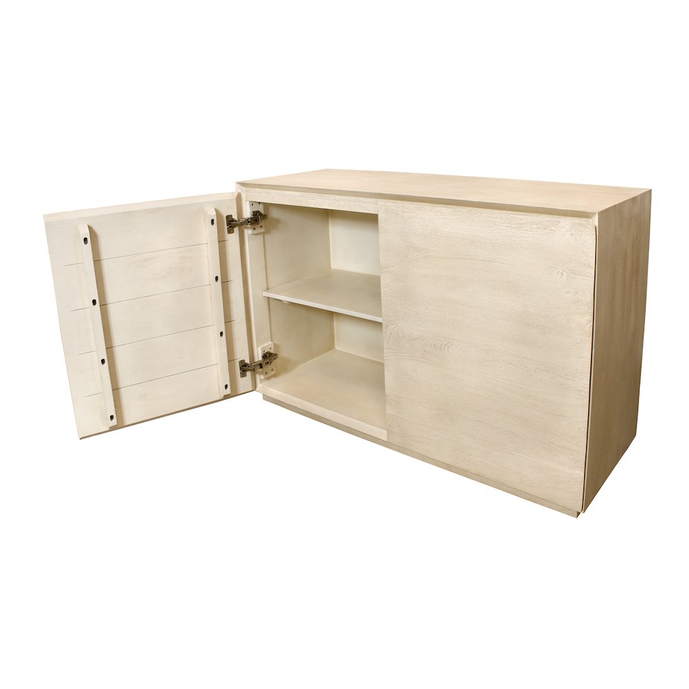 Flagstaff 2-Door Sideboard in Stone Natural. Picture 6