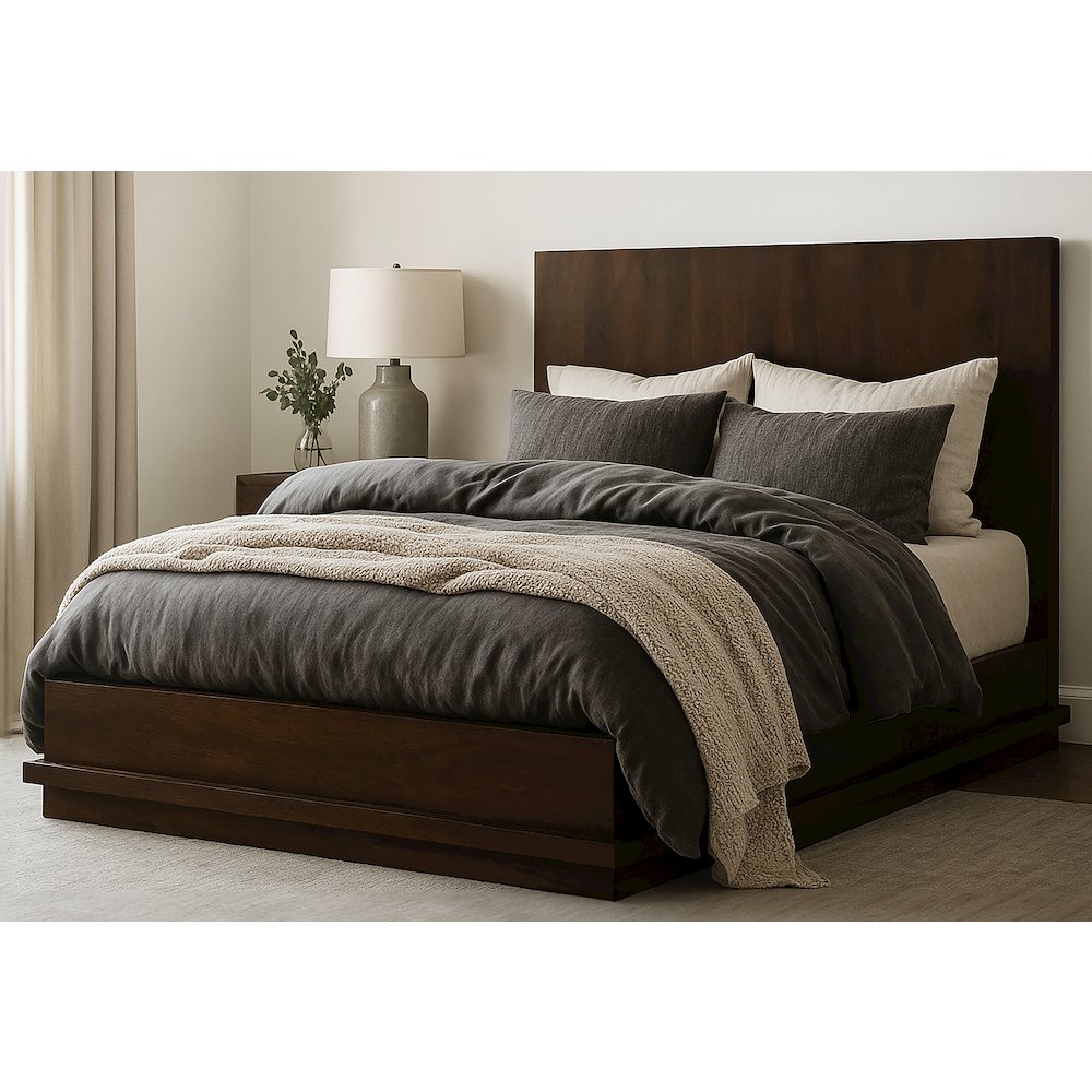 Flagstaff Eastern King Bed - Barista Brown. Picture 2