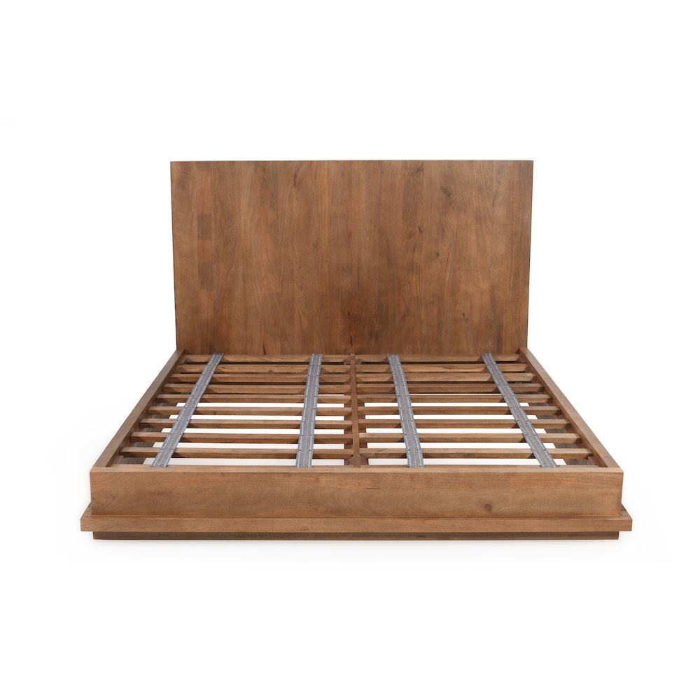 Flagstaff Queen Bed - Spice Tan. Picture 4