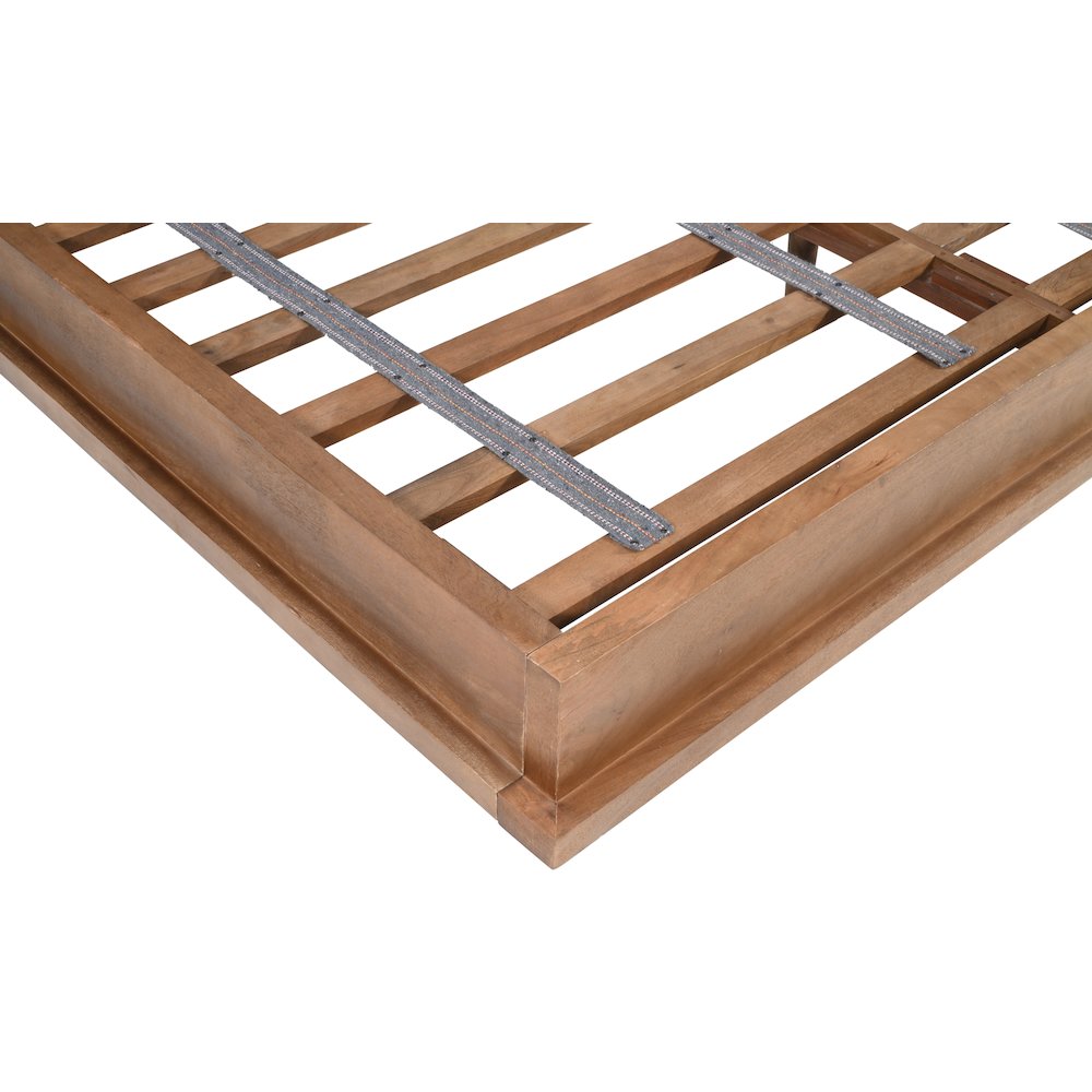 Flagstaff Queen Bed - Spice Tan. Picture 6