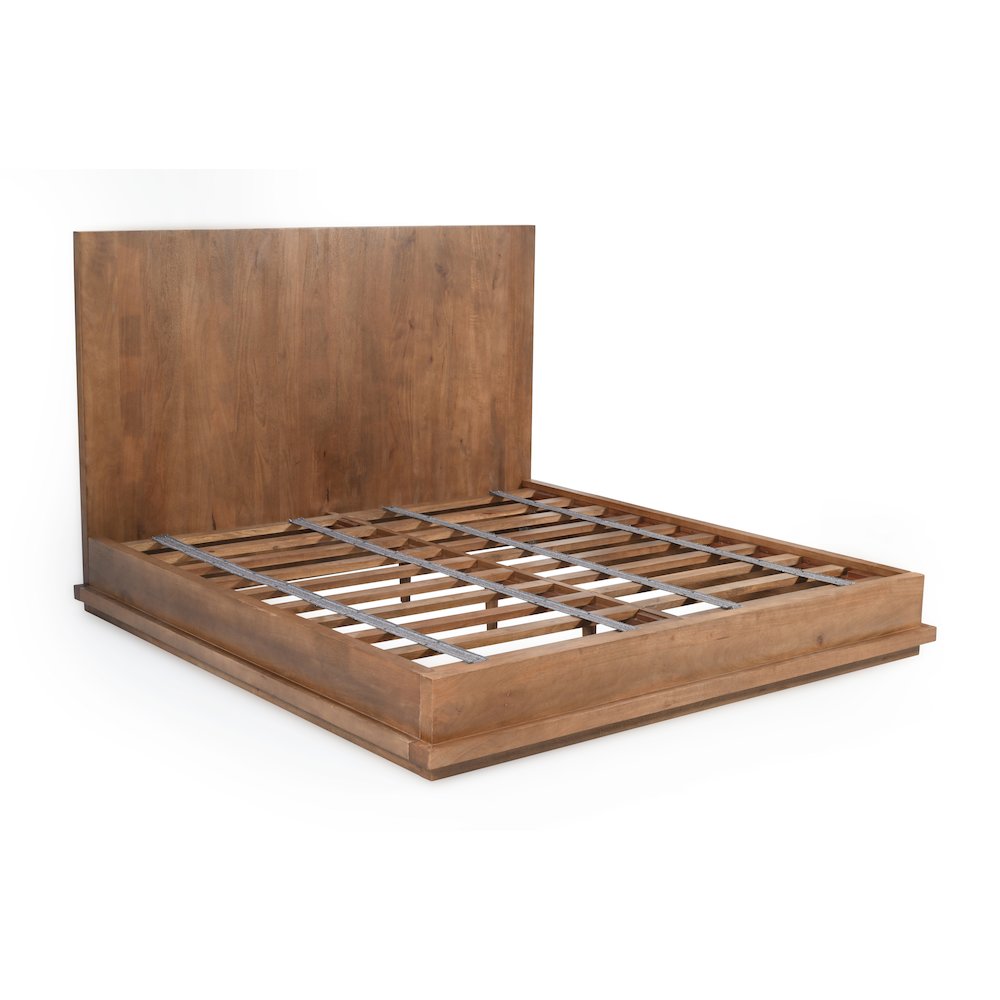 Flagstaff Cal King Bed - Spice Tan. Picture 1