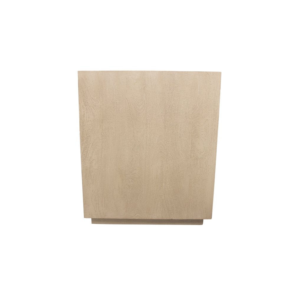 Flagstaff 3-Drawer Nightstand in Stone Natural. Picture 4