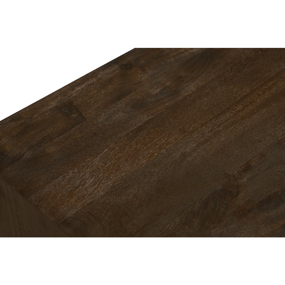 Flagstaff 3-Drawer Nightstand in Barista Brown. Picture 5