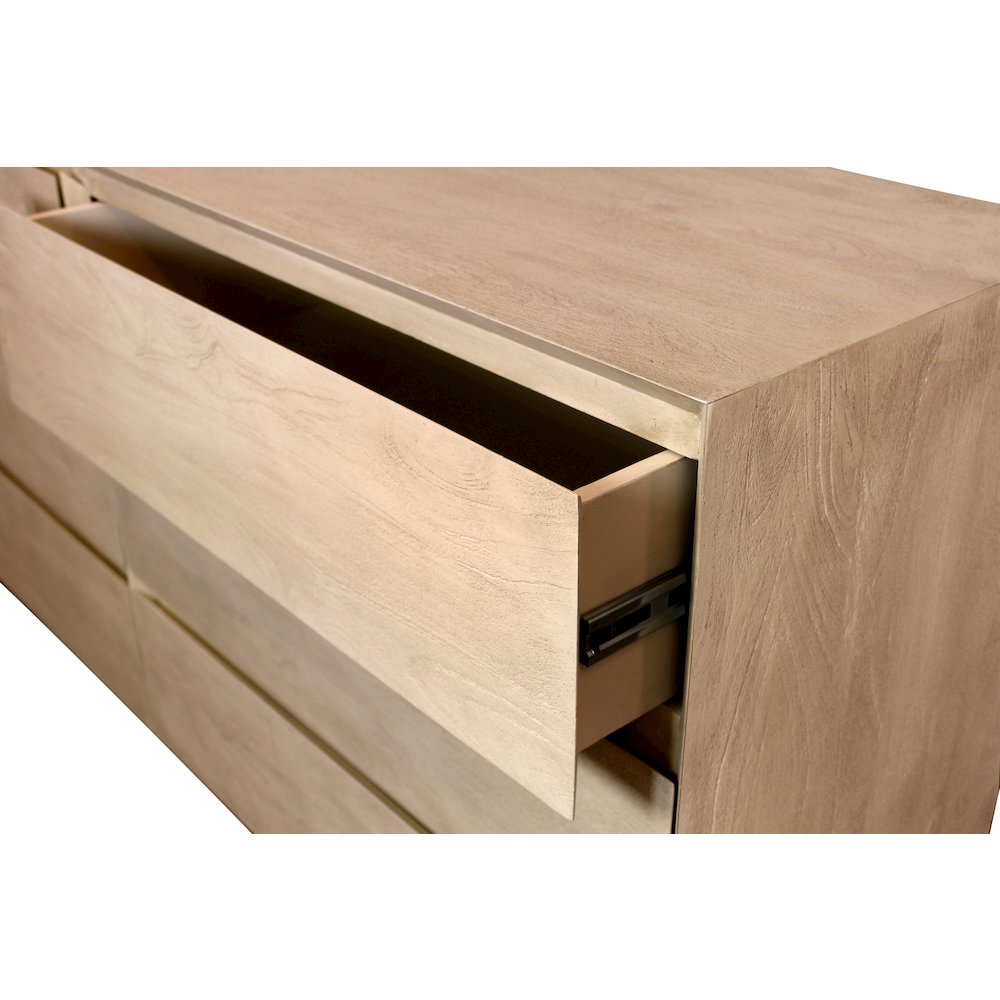 Flagstaff 6-Drawer Dresser in Stone Natural. Picture 5