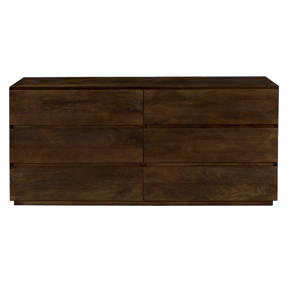 Flagstaff 6-Drawer Dresser in Barista Brown. Picture 1