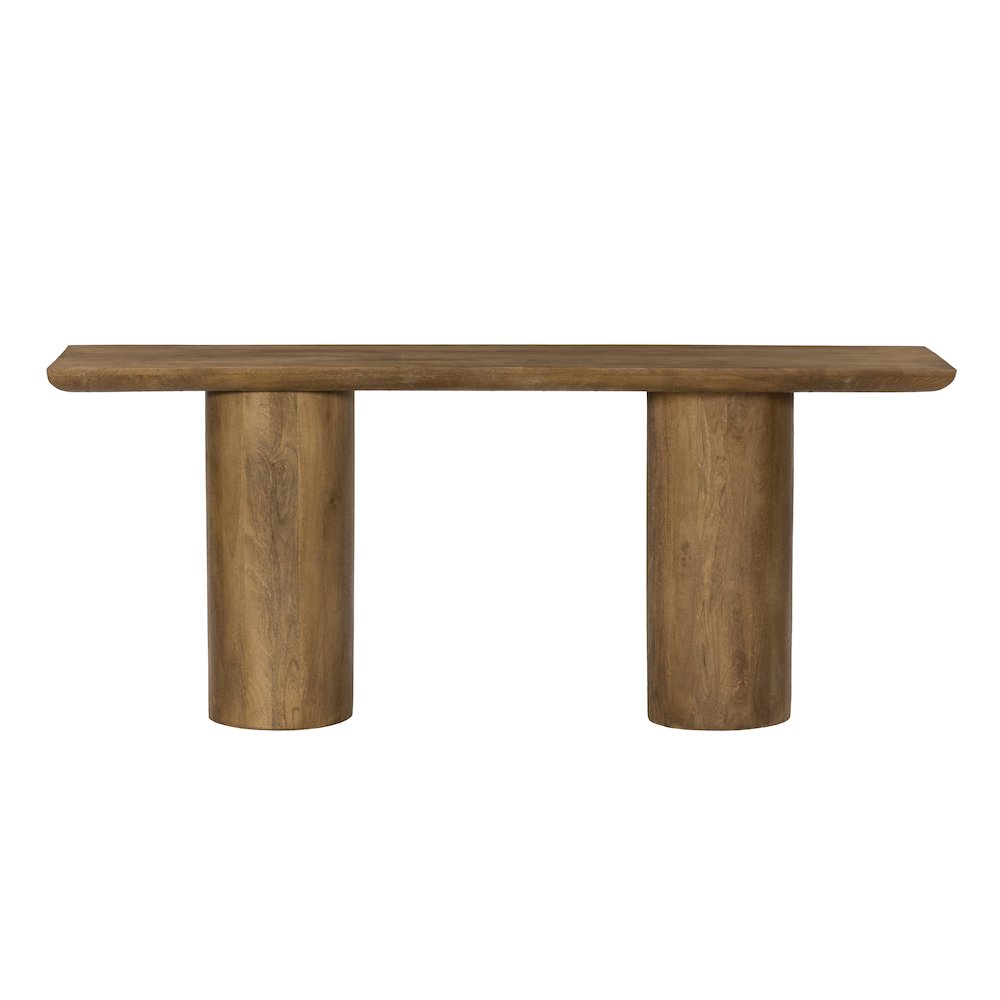 Sullivan Console Table - Spice Tan. Picture 3
