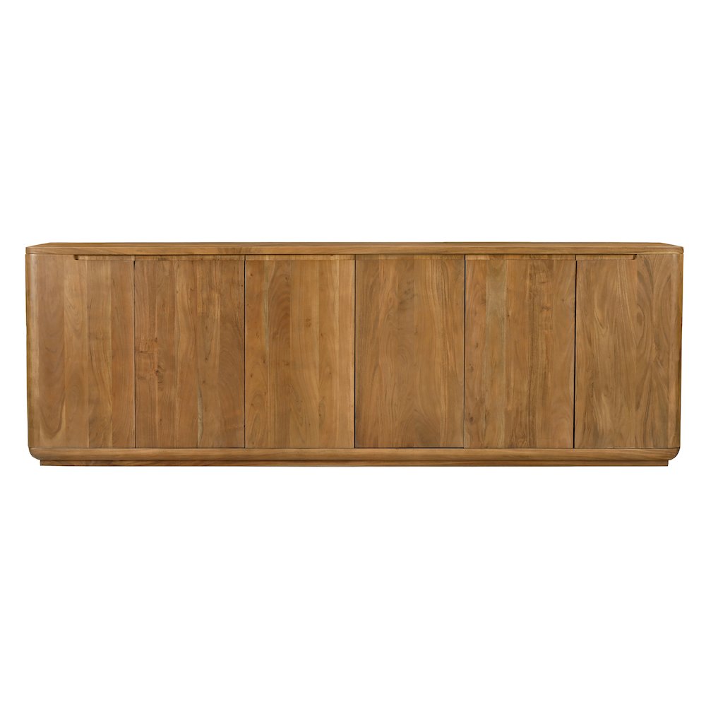 Bernard 6-Door Sideboard in Acacia Tan. Picture 1