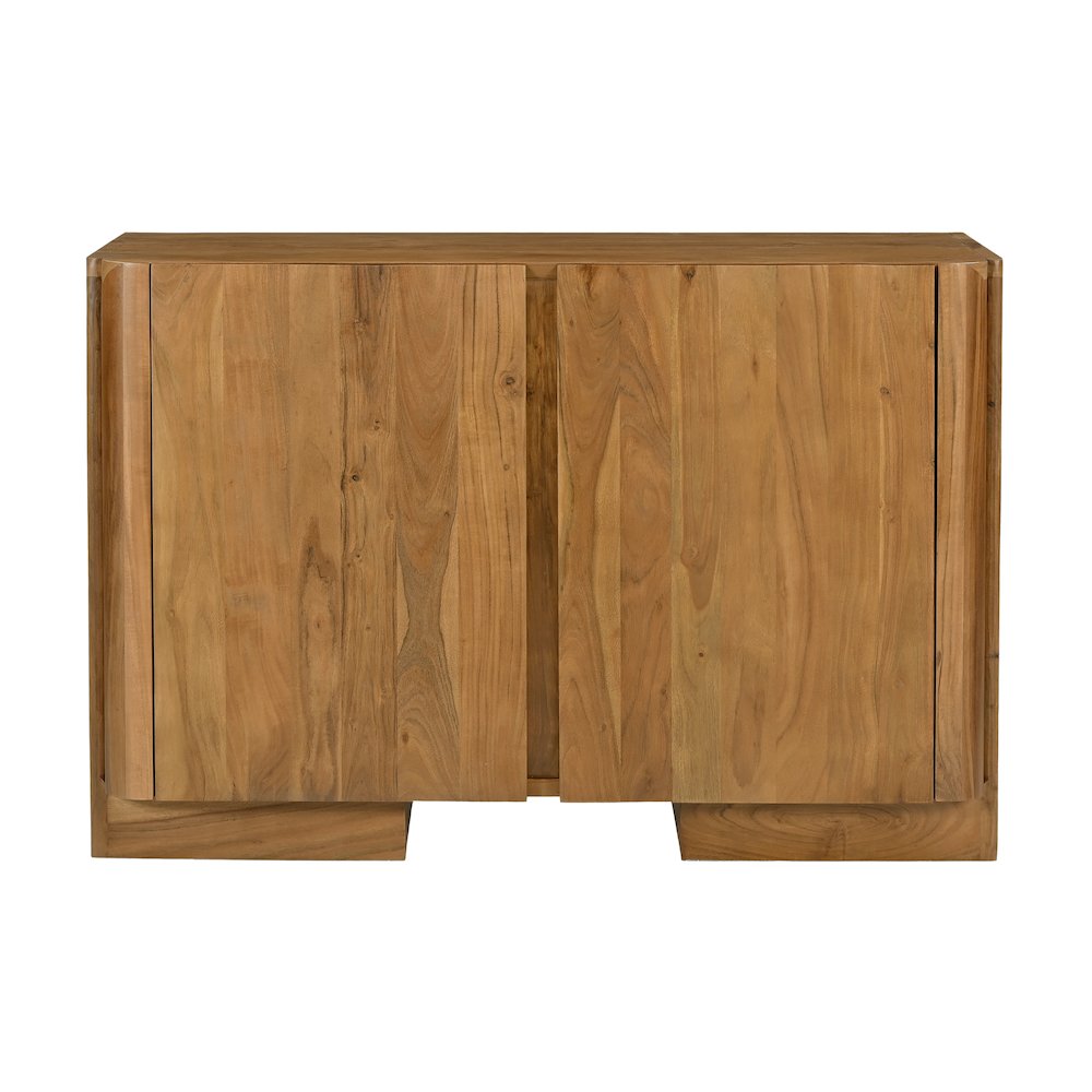 Percy 2-Door Sideboard in Acacia Tan. Picture 1
