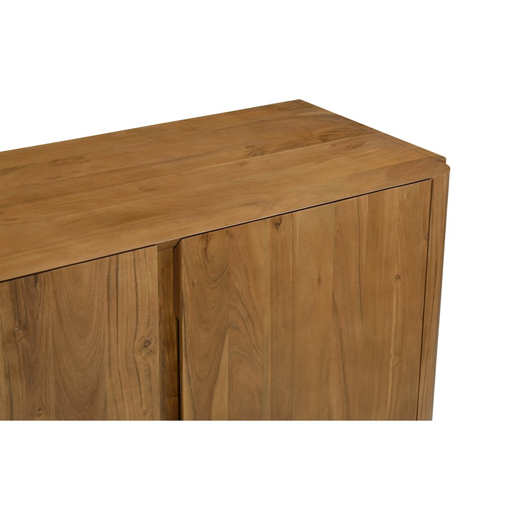 Percy 2-Door Sideboard in Acacia Tan. Picture 5